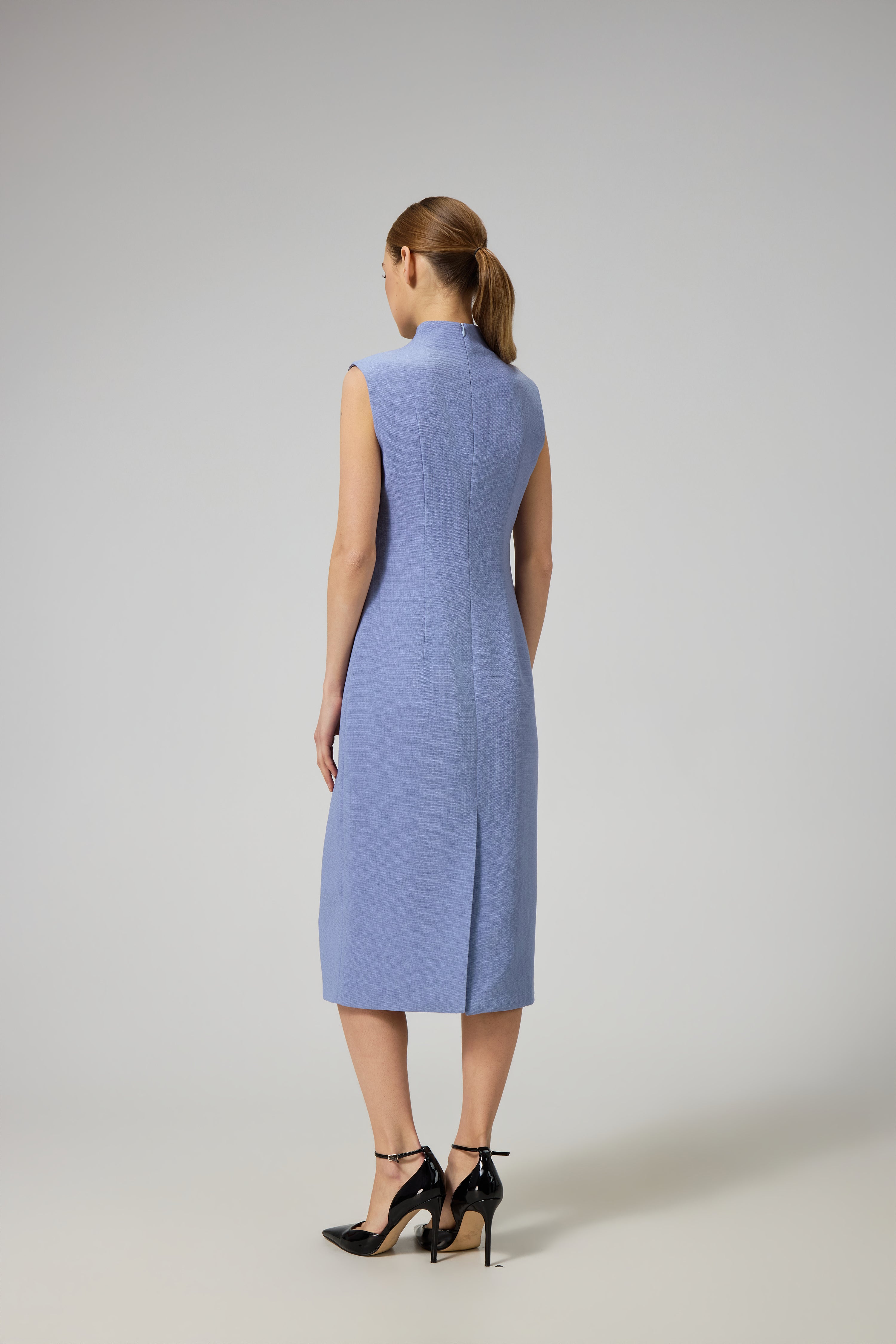 Modern Qipao Midi Dress